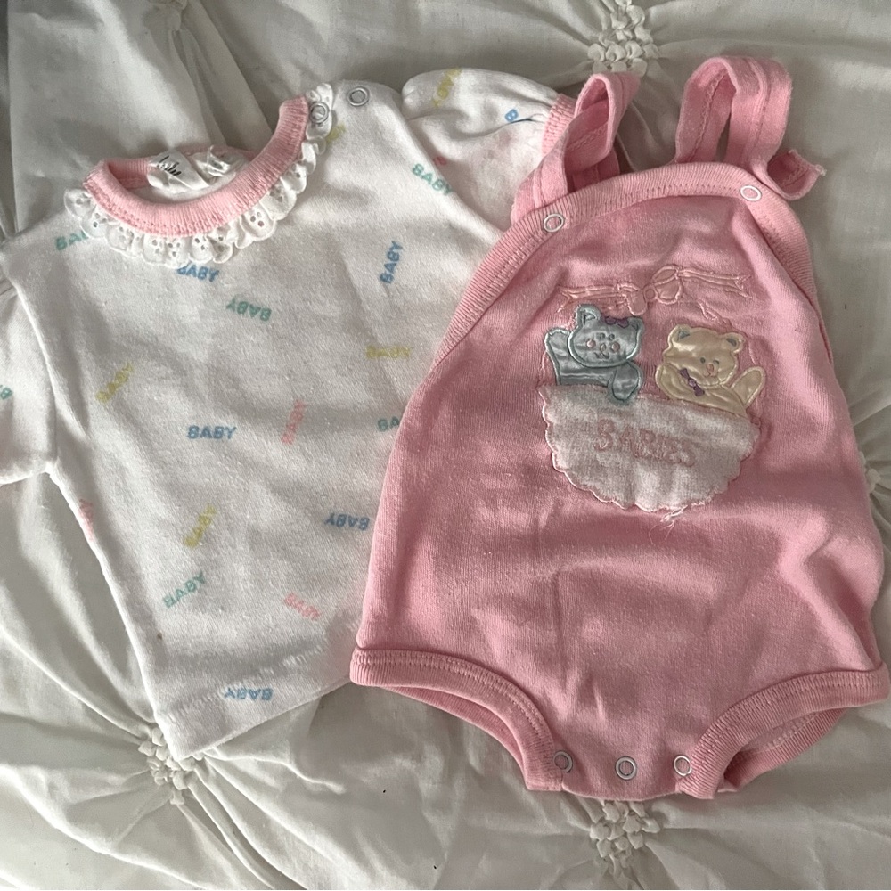 Vintage baby girl jumper